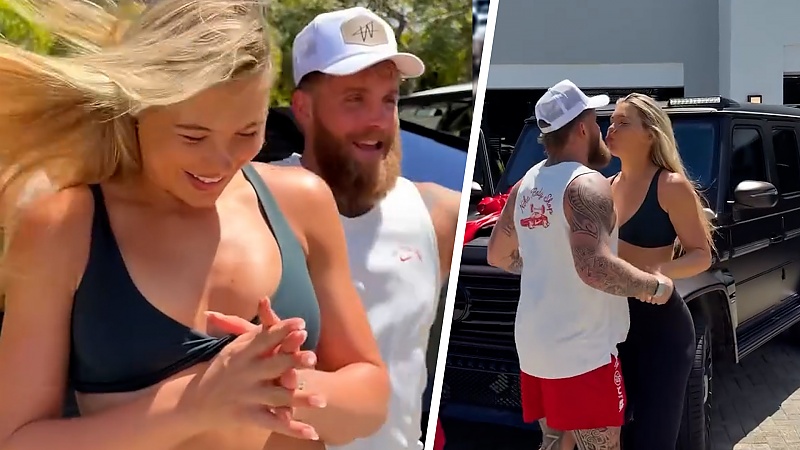 Jake Paul verrast Jutta Leerdam met bijzonder cadeau na olympisch succes |  De Telegraaf