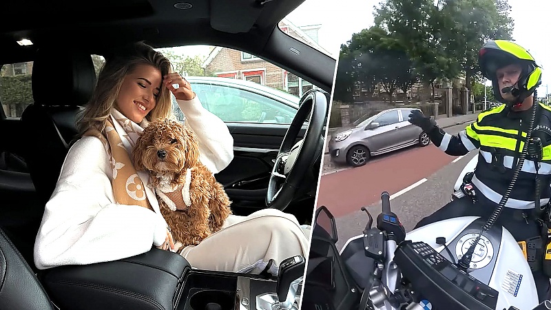 Influencer Jade Anna van Vliet krijgt dure verkeersboete, maar stoort zich vooral aan Instagrambericht van agent: 'Heel rare zet' | De Telegraaf